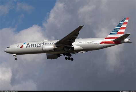 N An American Airlines Boeing Er Photo By Michael Tam Id