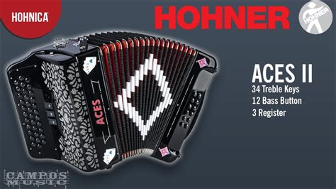 NEW Hohner ACES Accordion Unboxing NUEVA Desempaquetando El