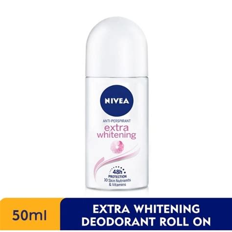 NIVEA Deodorant Extra Whitening Roll On 50ml Shopee Malaysia