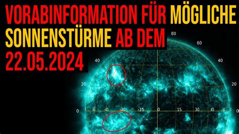 Vorabinformation F R M Gliche Sonnenst Rme Ab Dem Youtube