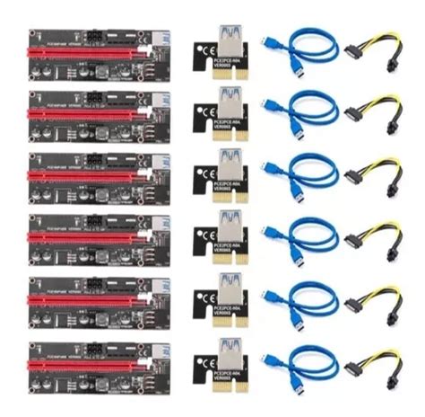 Placa Riser S Plus Pci E Cabo Usb Extensor Cm Parcelamento