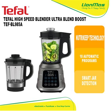 TEFAL HIGH SPEED BLENDER ULTRABLEND BOOST TEF BL985 Lazada