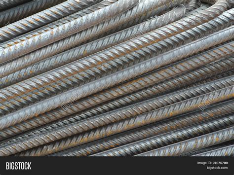 Hot Rolled Deformed Image Photo Free Trial Bigstock
