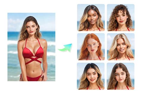 AI Generated Bikini Models Diverse And Hot InsMind