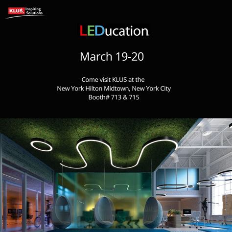 KLUS LED Lighting Systems At LEDucation Klus Design Blog