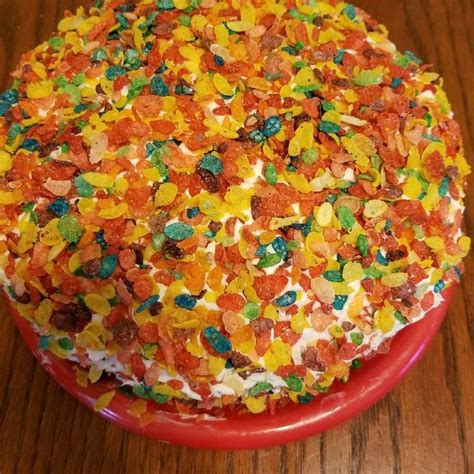 Fruity Pebbles Cake | Fruity pebbles, Food, Fruity