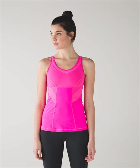 Lululemon Strap It Like Its Hot Tank Raspberry Glo Light Lulu Fanatics
