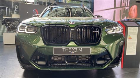 Bmw X M Competition F In Verde Ermes Perl Youtube