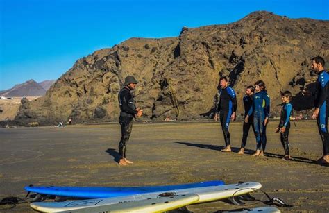 Surf Course in the south of Fuerteventura, Costa Calma