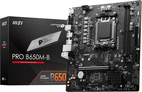 Amazon In Buy Msi Pro B M B Motherboard Micro Atx Supports Amd