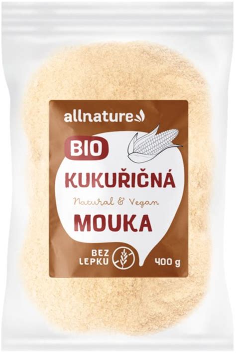 Allnature Kukuřičná Mouka Bio Mouka Bez Lepku Notino Cz