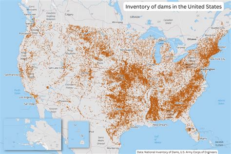 Map Of Hydroelectric Plants In The United States