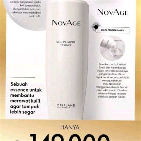 Jual Novage skin priming Essence di Seller AyraShop58 - Mekarmulya, Kab ...