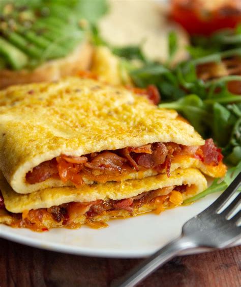 Chilli Cheese Bacon Omelette Don T Go Bacon My Heart