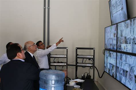 Presidente De Corte Del Callao Inspeccion Nueva Sede De Palacio De