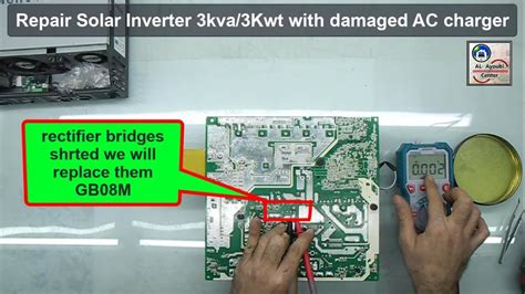 How To Repair Solar Inverter And Charger 3KVA Fault Code