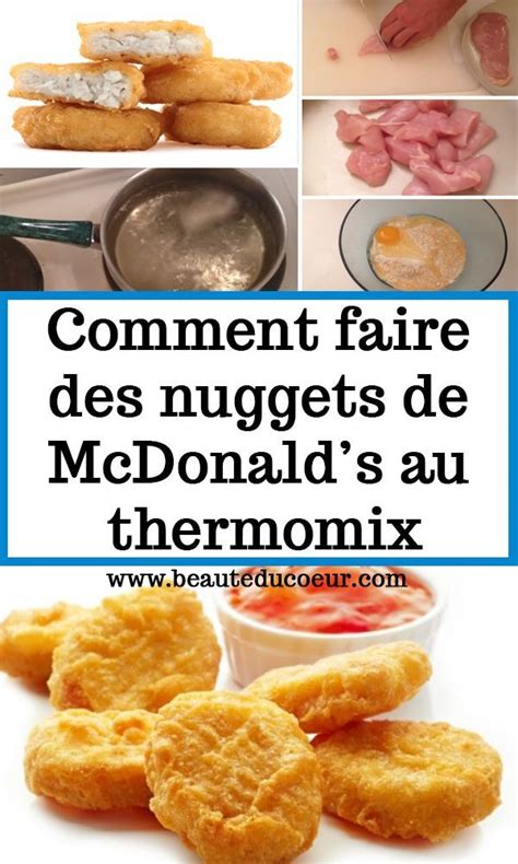 Comment Faire Des Nuggets De Mcdonalds Au Thermomix Recettes De