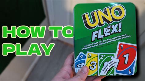 How To Play Uno Flex Quick Guide Youtube