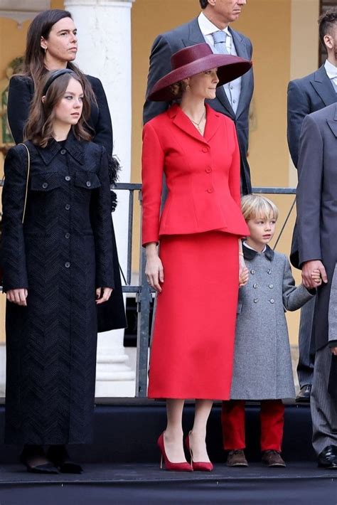 Princess Alexandra Attends Monaco National Day 2022 Ceremony Royal