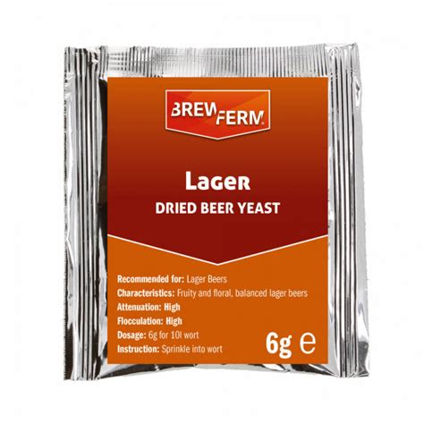 Brewferm Dried Brewing Yeast Lager 6 G Brouwland