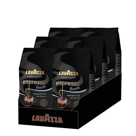 Lavazza Espresso Barista Perfetto Café en Grains 100 Arabica 6 Kg