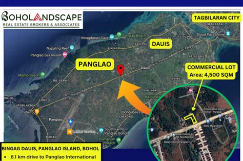 Commercial Lot For Sale Located In Bingag Dauis Panglao Island Bohol