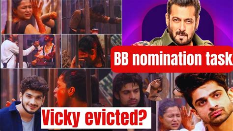 Bigg Boss 17 Nomination Tasks Munawar Vs Abhishek Top 2 Vicky Jain