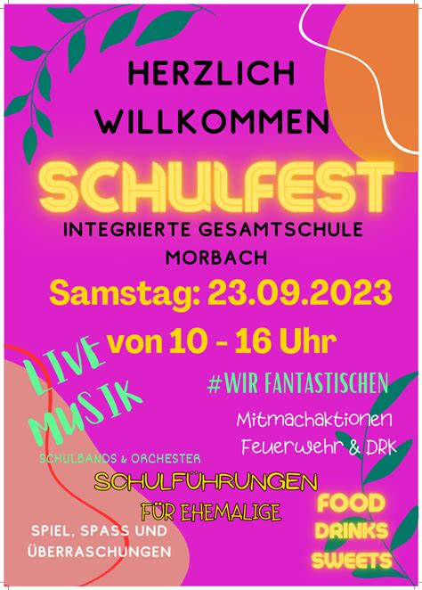 Schulfest An Der IGS Morbach IGS Morbach