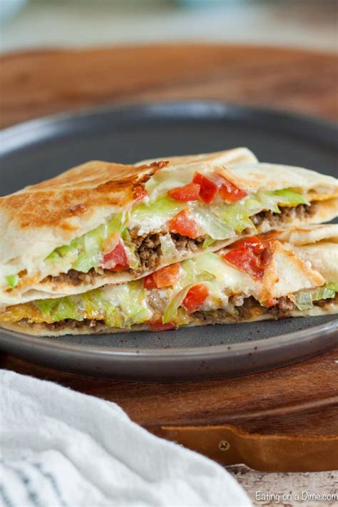 Homemade Crunchwrap Supreme Recipe Easy Crunchwrap Recipe