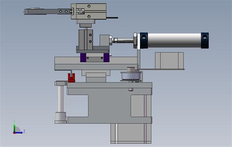 各种气缸结构夹取料上下料搬运移载图纸大全 Solidworks 2013 模型图纸下载 懒石网