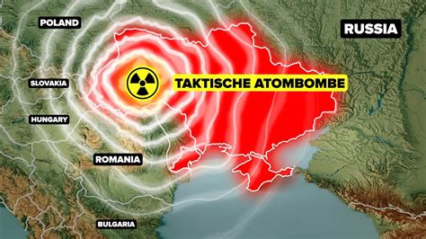 Wie eine russische taktische Atombombe auf Ukraine Europa zerstören