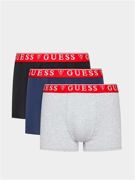 Трусы GUESS U97G01-K6YW1-HE90 для мужчин, цвет: Серый - купить по ...