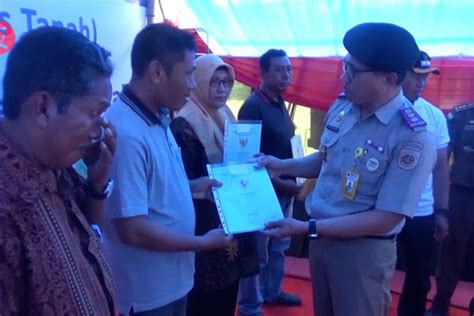 Target Ptsl Di Kota Kendari Bidang Tanah Antara News