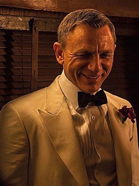 Daniel Craig James Bond Spectre Ivory Tuxedo