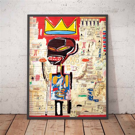 Basquiat Print Basquiat Poster Basquiat Canvas Basquiat Etsy