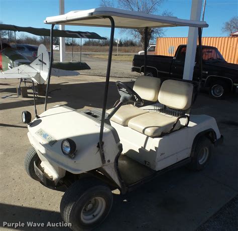 Columbia Par Car Golf Cart In Mclouth Ks Item Dc Sold Purple Wave