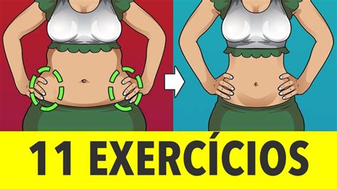 11 Exercícios Simples Para Reduzir Flacidez Da Barriga Youtube