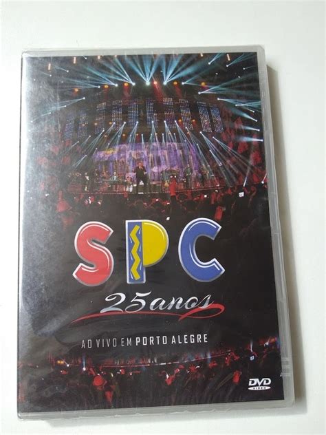 Spc 25 Anos Dvd Ao Vivo Em Porto Alegre Original Lacr