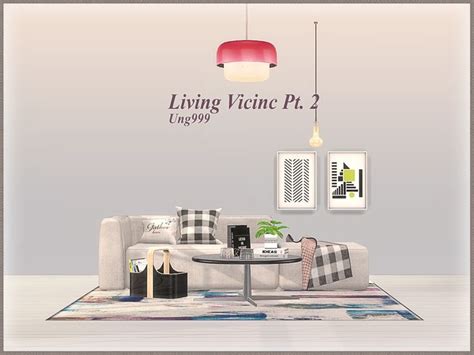 The Sims Resource Living Vicinc Pt Sims Sims Living Room Sets