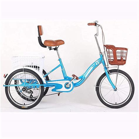 Buy Comfort Three Wheeled Bicycles For Seniors Adult Tricycles Single Speed For Adult Trikes 20