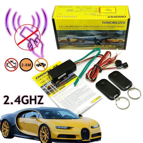 Inmovilizador Inal Mbrico Rfid De Ghz Para Coche Bloqueo De Motor