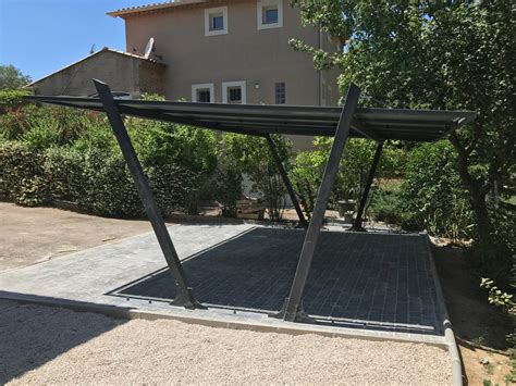 Carport Acier De Style Contemporain Mimet Hv Creation