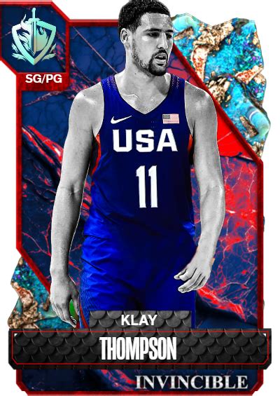 NBA 2K24 2KDB Custom Card Klay Thompson Team Usa