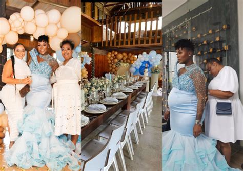 Lamiez Holworthy Drops Pics From Her Baby Shower AffluenceR