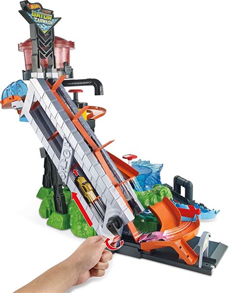 Hot Wheels trasa Krokodilo plovyklos spąstai FTB