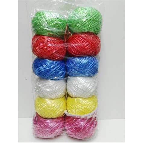 Raffia String Tali Rafia Halus 100g 1 Roll Shopee Malaysia