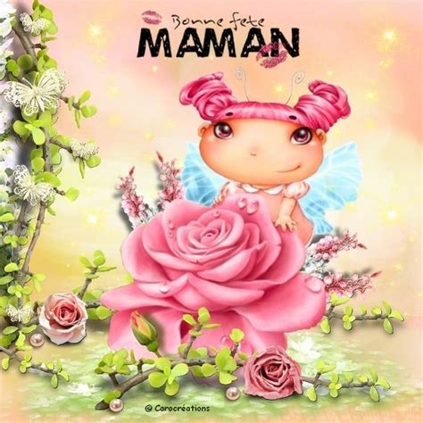 ♥ Bonne Fête Maman Par Caro Créations Image ♥