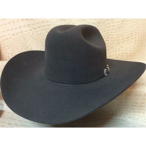 Stetson Skyline Granite Grey 6x Beaver Fur Felt Western Rodeo Cowboy H