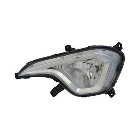 Replace HY2592144C Driver Side Replacement Fog Light CAPA Certified