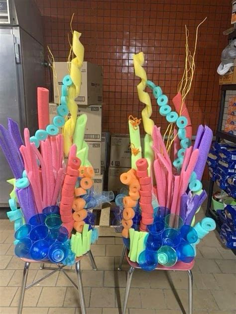 Pool Noodle Coral In 2024 Under The Sea Decorations Ocean Party Vbs